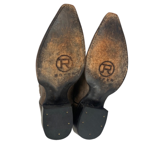 Roper Women's Navajo-Inspired Inlay Western Cowgirl Boots - Picture 12 of 17